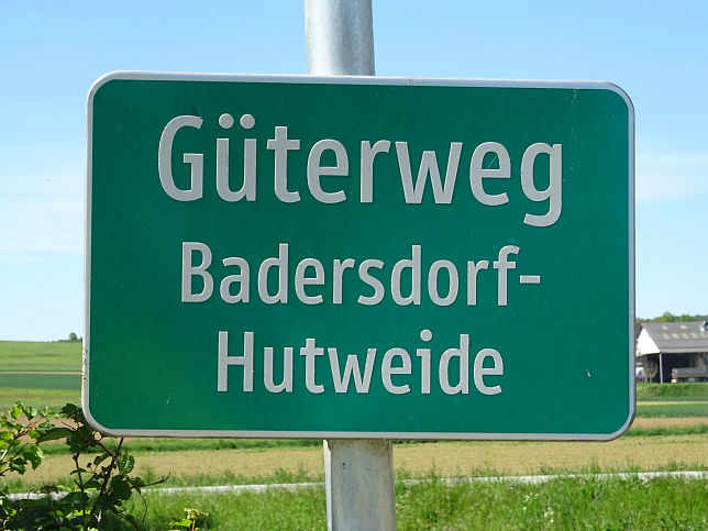 Badersdorf, Gterweg Hutweide