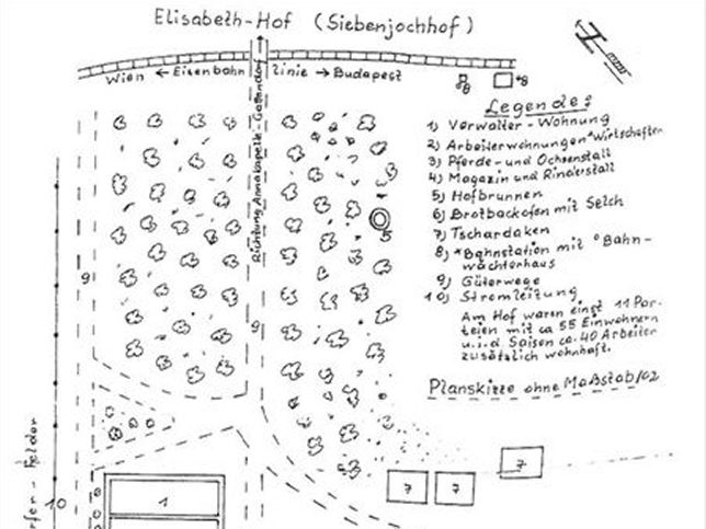 Siebenjochhof, Plan