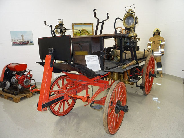 Feuerwehrmuseum Gssing, Dampf- und Handkraftspritze