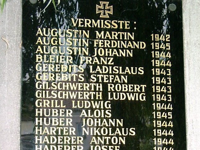 Lockenhaus, Kriegerdenkmal