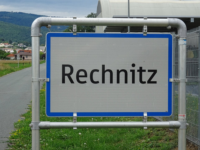 Rechnitz, Ortstafel
