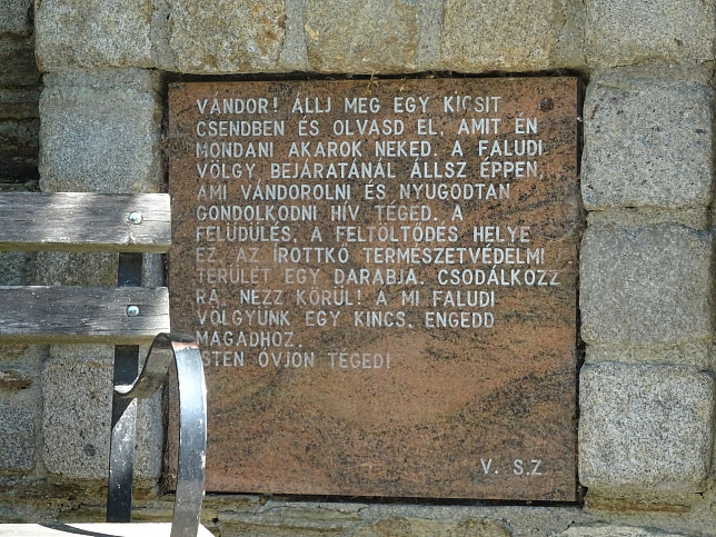 Rechnitz, Wanderkreuz Naturpark Geschriebenenstein