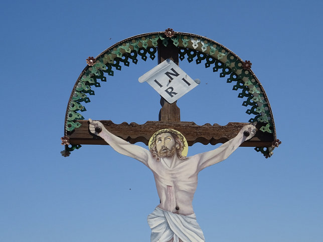 Sankt Andr am Zicksee, Kreuz an der L206 und Gterweg Westhof