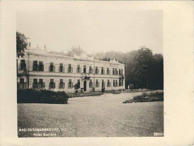 Bad Tatzmannsdorf, Hotel Saarland