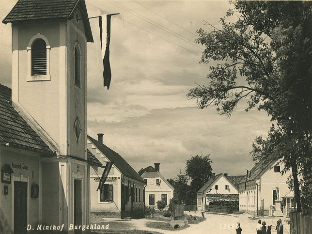 Deutsch-Minihof, Straenansicht