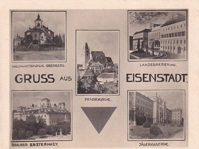 Eisenstadt, Mehrbildkarte