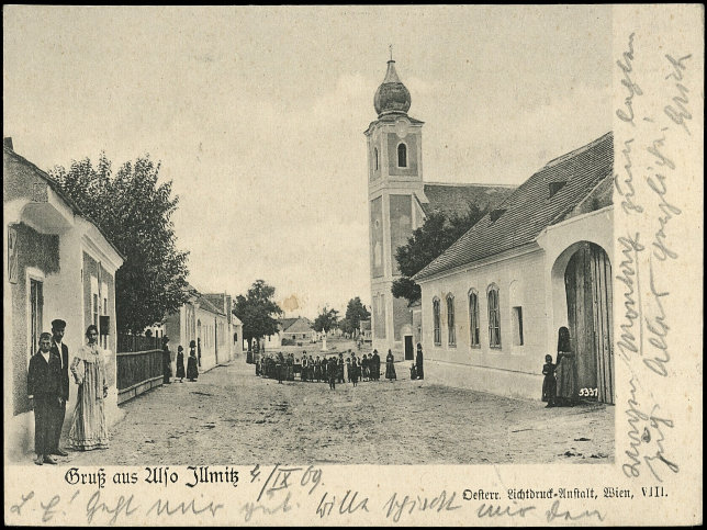 Illmitz, gelaufen 1904