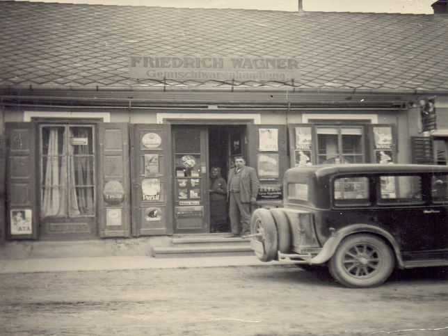 Jennersdorf, Gemischtwarenhandlung Friedrich Wagner