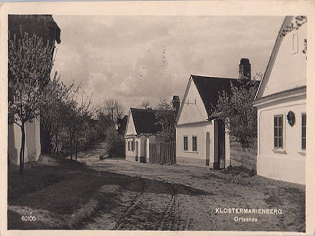 Klostermarienberg, Strae am Ortsende