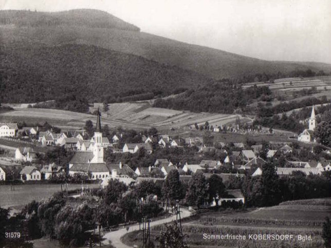 Kobersdorf mit Strae