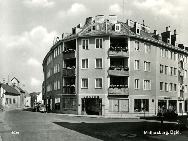 Mattersburg, Wohnbau der Pttschinger Siedlungsgenossenschaft