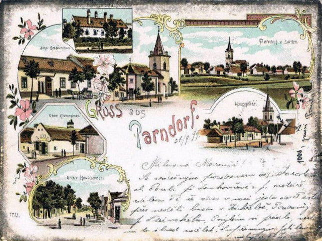 Neudorf bei Parndorf, Lithographie