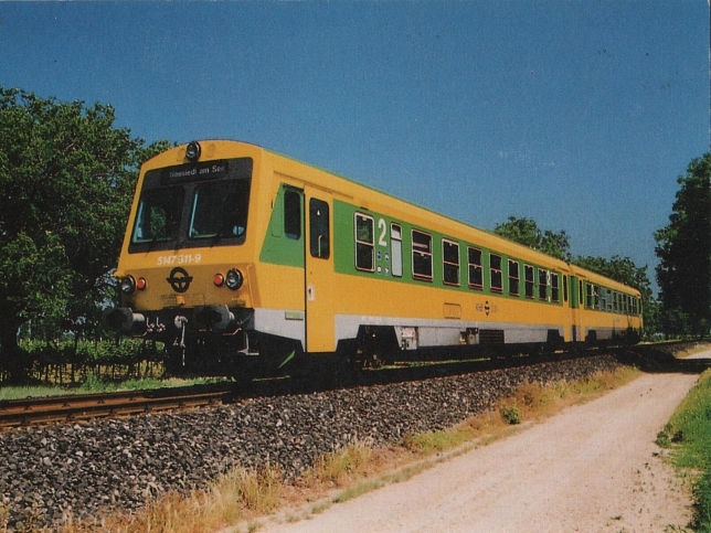 Pamhagen, Dieselhydraulischer Triebwagen