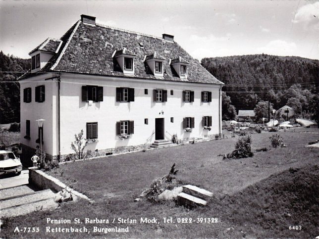 Rettenbach, Pension St. Barbara