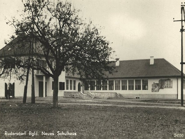 Rudersdorf, Neues Schulhaus