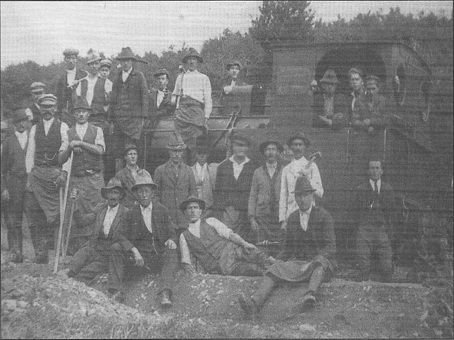 Sieggraben, Straenbau am Sieggrabener Sattel