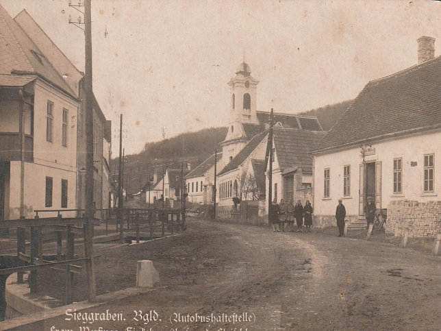 Sieggraben, Autobushaltestelle