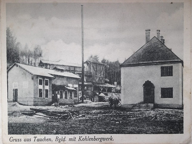 Tauchen, Kohlebergwerk