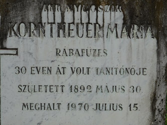 Friedhof Rbafzes (Raabfidisch)