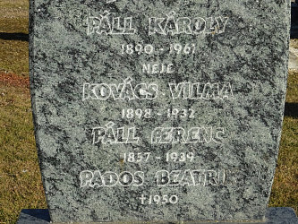 Friedhof Vasszentmihly (Raab-Sankt-Michael)