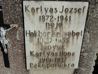 Friedhof Vasszentmihly (Raab-Sankt-Michael)