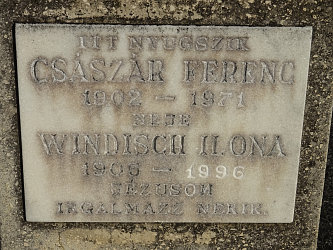 Friedhof Vasszentmihly (Raab-Sankt-Michael)