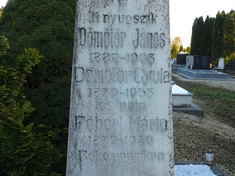 Friedhof Vasszentmihly (Raab-Sankt-Michael)