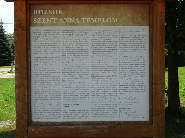 Bozsok, St. Anna Kirche
