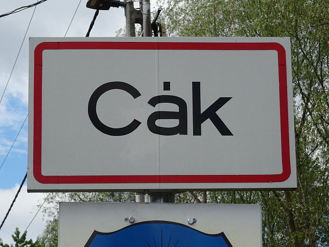 C�k, Ortstafel