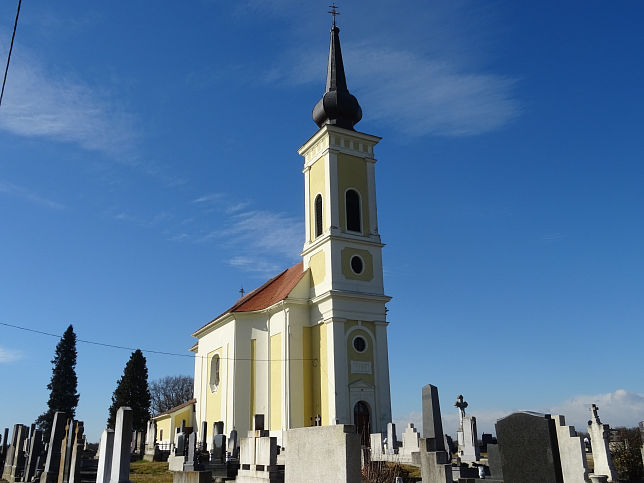 Harasztifalu, Kirche Sankt Ladislaus