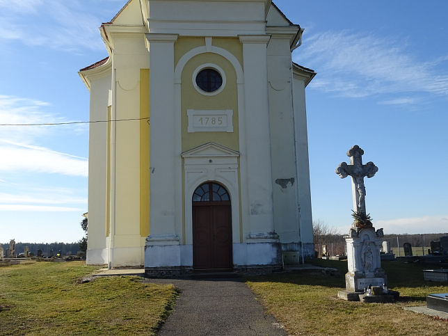 Harasztifalu, Kirche Sankt Ladislaus