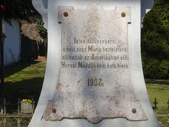 Krmend-Horvtndalja, Amerikanerkreuz
