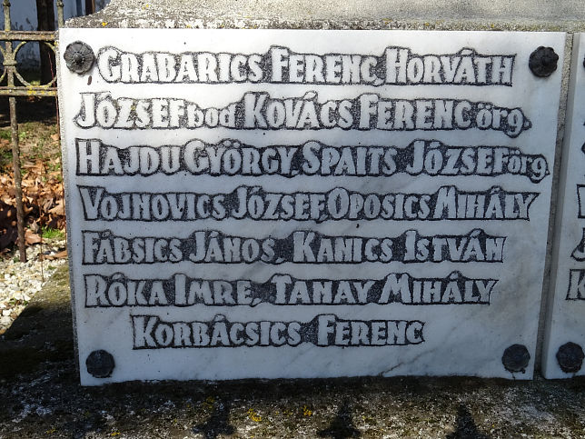 Krmend-Horvtndalja, Amerikanerkreuz