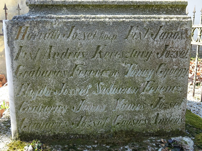 Krmend-Horvtndalja, Amerikanerkreuz