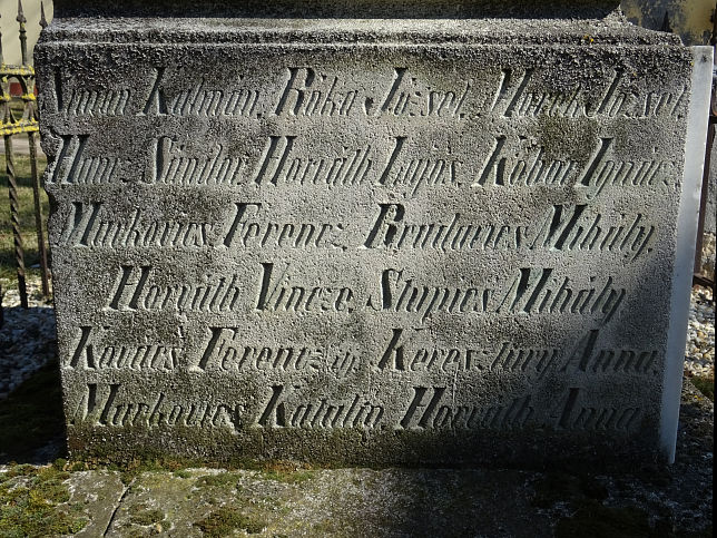 Krmend-Horvtndalja, Amerikanerkreuz