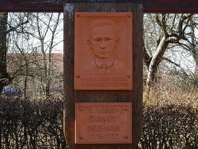 Horvtndalja, Denkmal Boldog Sndor Istvn