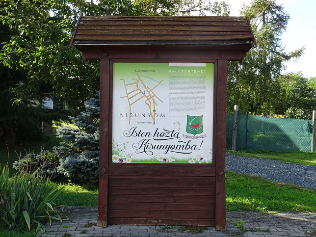 Kisunyom, Infotafel