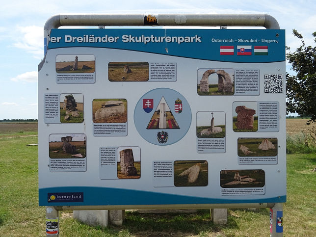 Rajka, Dreil�nder-Skulpturenpark