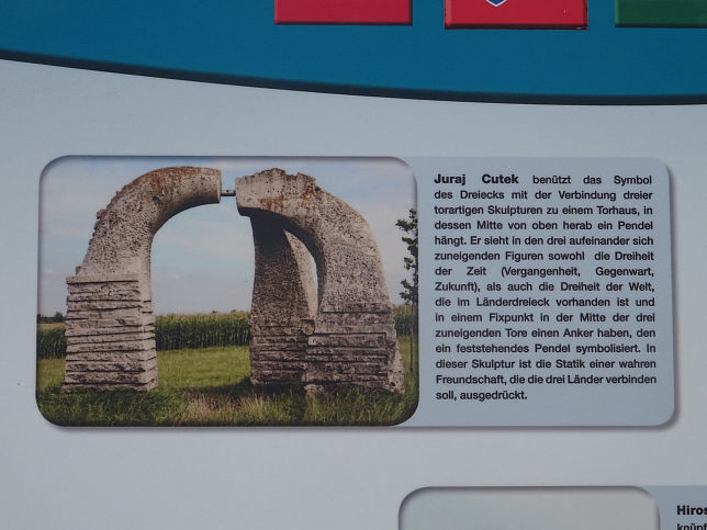 Rajka, Dreil�nder-Skulpturenpark