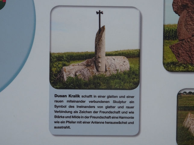 Rajka, Dreil�nder-Skulpturenpark