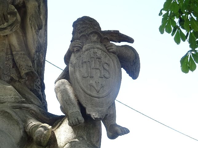 Rajka, Statue des Heiligen Johannes Nepomuk