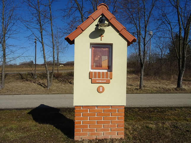 Szentpterfa, Kreuzweg, Station 2