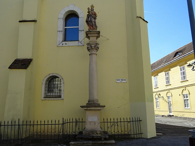 Szombathely, Statue der Muttergottes der Ungarn