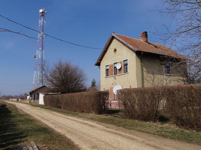 Vasszcseny, Bahnhof