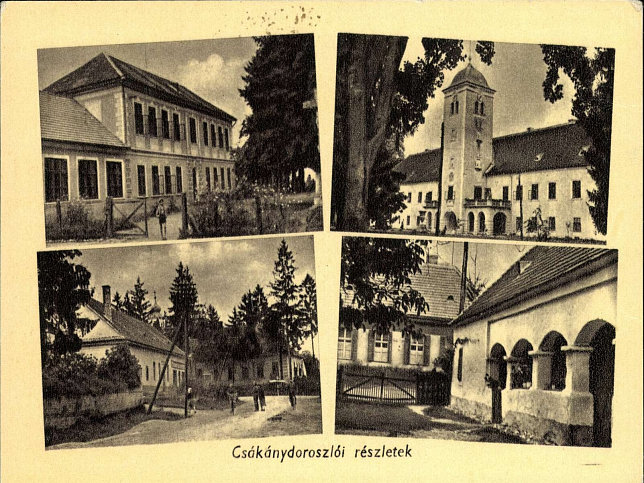 Csknydoroszl, Mehrbildkarte