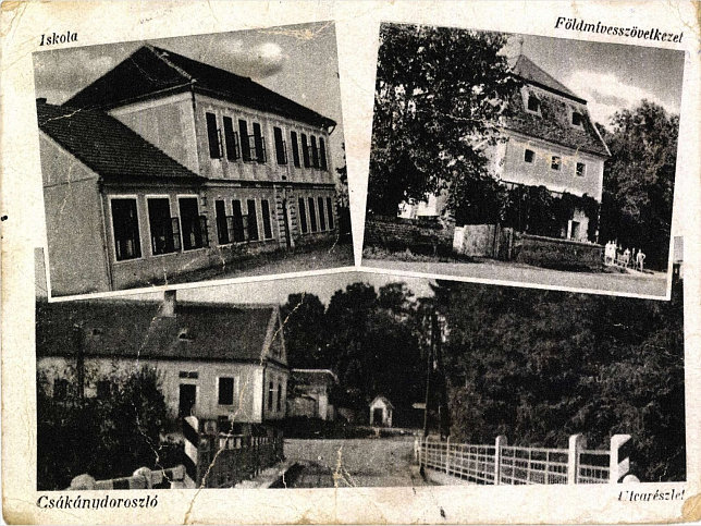 Csknydoroszl, Mehrbildkarte