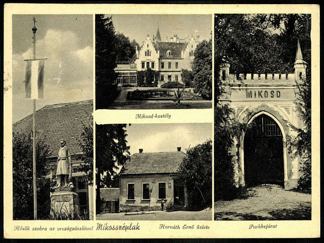 Mikosszplak, Mehrbildkarte