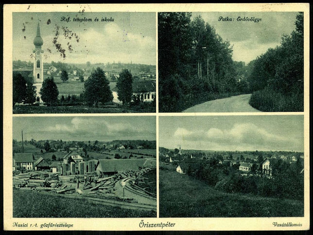 riszentpter, Gemeindehaus und Kaufhaus