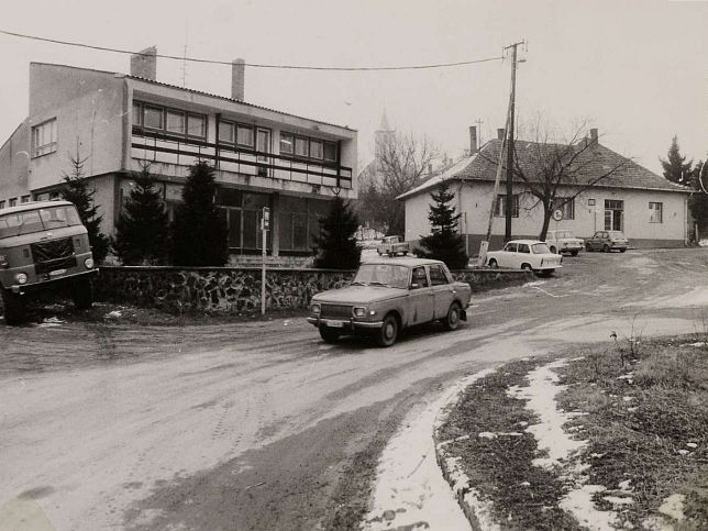 Olaszfa, Dorfzentrum