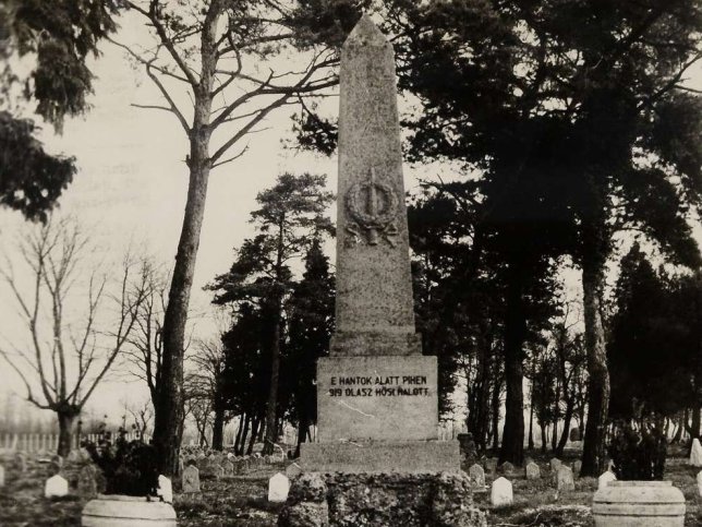 Ostffyasszonyfa, Friedhof der Kriegsgefangenen